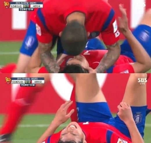 차두리 손흥민. 사진=SBS